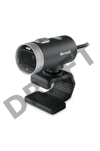 Цифровая камера Microsoft LifeCam Cinema USB 2.0, 1280x720, 5Mpix foto, автофокус, Mic, Black/Silver (6CH-00002)