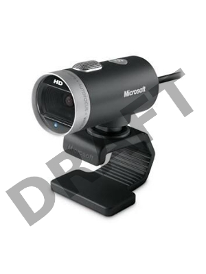 Цифровая камера Microsoft LifeCam Cinema USB 2.0, 1280x720, 5Mpix foto, автофокус, Mic, Black/Silver (6CH-00002)