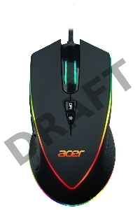 Мышь Acer OMW131 черный оптическая (6000dpi) USB (7but)