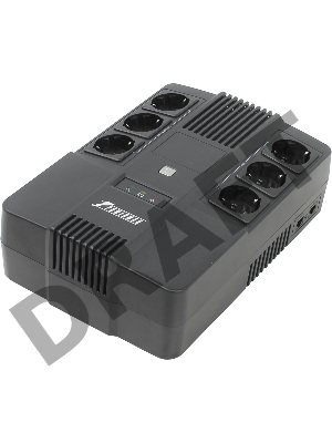 Источник бесперебойного питания Powerman BRICK 600 Black
