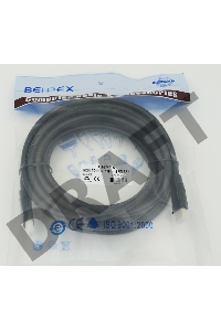 Кабель аудио-видео Behpex HDMI (m)/HDMI (m) 5м. черный ver1.4