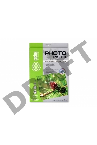 Самоклеящаяся бумага фотобумага Cactus CS-MSA410020  матовая А4 100 г/м2 20 листов
