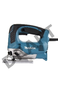 Лобзик Makita JV0600K Лобзик,в\рук, {650Вт,500-3100об\м,ход-23мм,рез-90мм,2.4кг,чем,3маятн+1}