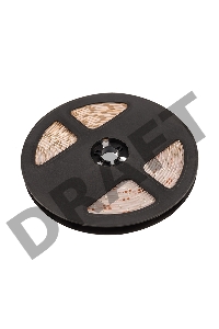 LED лента силикон, 8 мм, IP65, SMD 2835, 60 LED/m, 12 V, цвет свечения зеленый