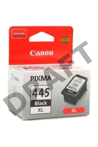 Картридж струйный PG-445XL (8282B001), для Canon MG2540, Чёрный, 400 стр.