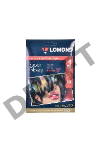 Фотобумага Lomond 1103102 10x15/260г/м2/20л./белый высокоглянцевое для струйной печати