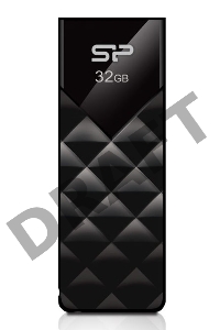 Флеш Диск Silicon Power 32Gb Ultima U03 SP032GBUF2U03V1K USB2.0 черный