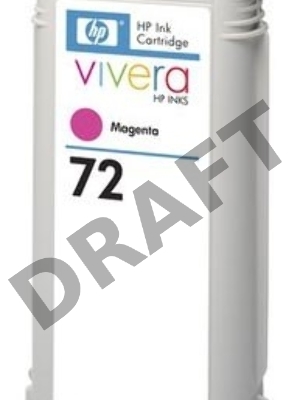 Картридж струйный HP №72 C9372A пурпурный для HP DJ T1100/T610 (130мл)