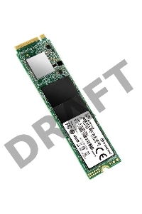 Твердотельный диск 1TB Transcend MTE110S, 3D TLC NAND, M.2 2280,PCIe Gen3x4, DRAM-less