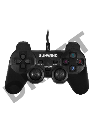 Геймпад SunWind SW-GP100M черный USB (1427308)