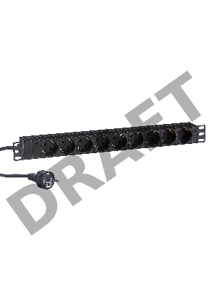 Блок розеток горизонтальный ExeGate ServerPro PDU-19H904 Al-9S-EU2.5, 19 Блок розеток горизонтальный ExeGate ServerPro PDU-19H904 Al-9S-EU2.5, 19