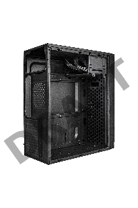 Корпус Miditower Exegate EX290190RUS AA-442U2-AA500 (ATX, AA500 8 см, 1*USB+2*USB3.0, аудио, черный)