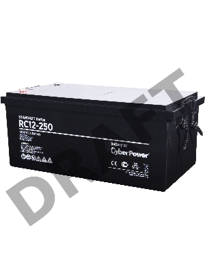 Батарея SS CyberPower Standart series RC 12-250 / 12V 250 Ah