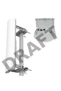 Антенна MikroTik RB921GS-5HPacD-19S mANTBox 19s (5GHz 120 degree 19dBi 2X2 MIMO Dual Polarization Sector Antenna, 720MHz CPU, 128MB RAM, 1xGbit LAN, 1xSFP, PoE, PSU, mounting kit, RouterOS L4)