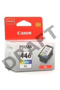 Картридж струйный CL-446XL (8284B001) для Canon PIXMA MG2440/2540. Цветной, 300 стр.