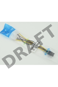 Кабель питания Molex/PCI-E 6pin 0.15м