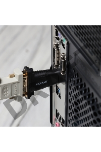 Переходник штекер HDMI - гнездо DVI-I   REXANT