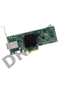 Контроллер LSI SAS9300-8E (PCI-E 3.0 x8, LP, EXTERNAL) SGL SAS12G, 8port (2*extSFF8644), Каб.отдельно