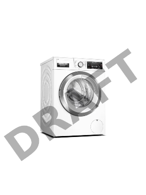 Стиральная машина BOSCH WAV28KH0GC Отдельно стоящая Series 8, загрузка 9 кг, функция Home Connect, EcoSilence, AllergyPlus, i-Dose