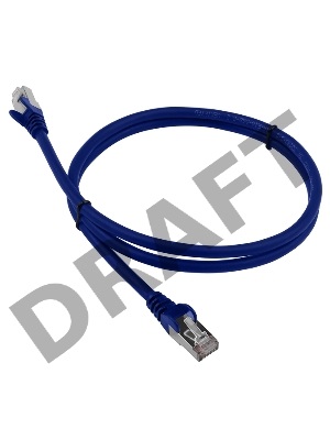 Патч-корд LANMASTER LSZH FTP кат.6, 3.0 м, синий Патч-корд LANMASTER LSZH FTP кат.6, 3.0 м, синий