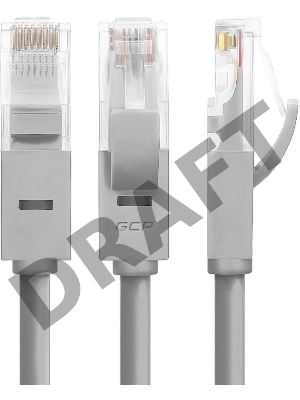Патч-корд Greenconnect PROF категории 7 ethernet  0.3m F/FTP,  RJ45, CU, 28 AWG, литой, пряGreenconnect Патч-корд прямой 2.5m, UTP кат.5e, серый, позолоченные контакты, 24 AWG, литой, GCR-51080 ethernet high speed 1 Гбит/с, RJ45, T568B  Greenconnect Патч-