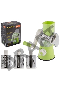 Мультитерка Mallony BELLISSIMO (мультислайсер)  на вакуумной присоске (3 насадки)