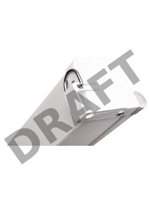 Экран Sakura 220x220см Wallscreen 1:1 настенно-потолочный рулонный белый  123' Matt White (MW), серый корпус