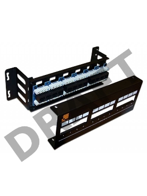 Патч-панель Lanmaster LAN-PPF12U5E/W 19 Патч-панель Lanmaster LAN-PPF12U5E/W 19
