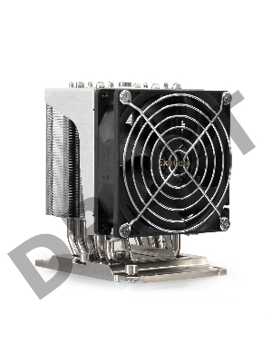 Кулер ExeGate EX293441RUS ESNK-P0070APS4.PWM.4U.3647.Cu (Al+Cu, 4U, 5 тепл. трубок, LGA3647, TDP 205W, PWM, 1900-3800RPM, 2 ball bearing, 4pin, 44db, 660г, на винтах, с термопастой, Retail box)