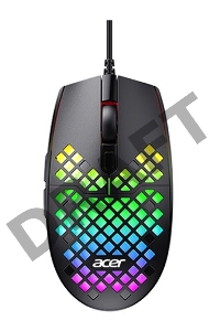 Мышь Acer OMW134 черный оптическая (3200dpi) USB (6but)