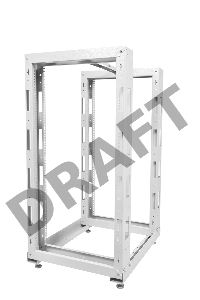 Стойка телеком. универсальная ЦМО! 42U двухрамная (СТК-42.2) (1 коробка)