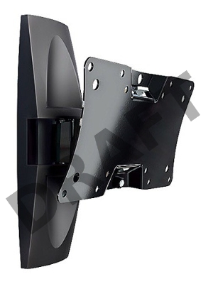 Кронштейн для телевизора Holder LCDS-5062 черный глянец 19