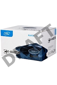 Устройство охлаждения(кулер) Deepcool CK-AM209 Soc-FM2/FM2+/AM2/AM2+/AM3/AM3+/ 3-pin 28dB Al 224gr Ret