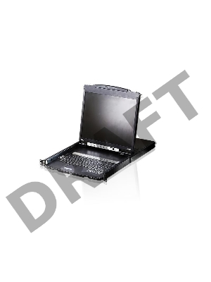 ATEN 8P Dual RAIL LCD KVMP SWITCH 19INCH (CL5808NR).
