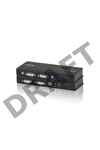 Удлинитель ATEN DVI Dual View KVM Extender