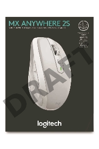 Мышь (910-005155)  Logitech MX Anywhere 2S Wireless Mouse LIGHT GREY