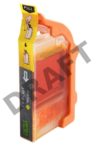 Картридж струйный Cactus CS-BCI6Y желтый для Canon S800 S820 S900 S9000 (12ml)