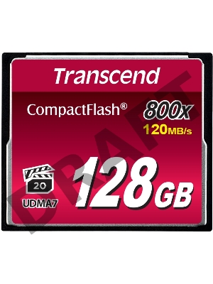 Флеш карта CF 128GB Transcend Ultra Speed 800X
