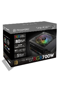 Блок питания Thermaltake Toughpower GX1 RGB 700W (PS-TPD-0700NHFAGE-1) v.2.4,A.PFS,80 Plus Gold,Fan 12 cm,Retail