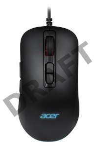 Мышь Acer OMW135 черный оптическая (3200dpi) USB (7but)
