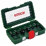 Набор фрез по дереву Bosch 6 НМ-SET (2607019463) d(посад.)=8мм (фрезерные пилы)