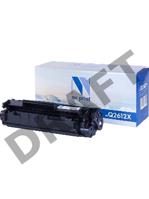 Картридж NV Print совместимый HP Q2612X для LJ 1010/1012/1015/1020/1022/3015/3020/3030 (3500k)