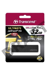 Флеш Диск Transcend 32Gb Jetflash 780 TS32GJF780 USB3.0 черный/серый