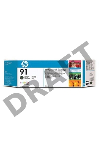 Картридж струйный HP №91 C9464A черный матовый для HP DJ Z6100 (775мл)