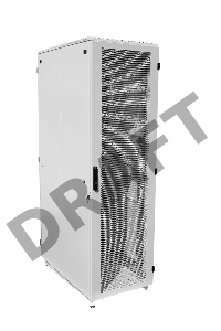 Шкаф коммутационный ЦМО ШТК-М-42.6.8-4ААА 42U 600x820мм пер.дв.перфор. задн.дв.стал.лист 2 бок.пан. направл.под закл.гайки 550кг серый