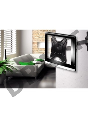 Кронштейн для телевизора Hama H-108727 черный 10