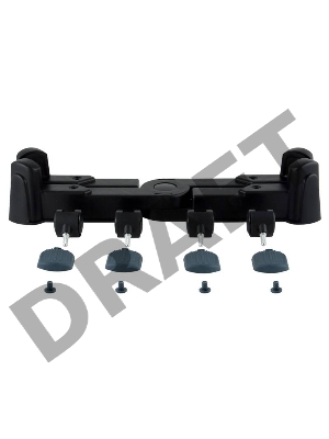 Подставка Buro BU-CS2AB черный