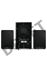 Колонки SVEN MS-90 Black (2x2.5W+ сабвуфер 5W, дерево)