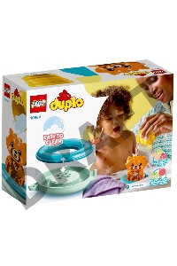Конструктор Lego Duplo Приключения в ванной: Красная панда на плоту (10964)