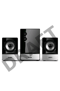 Колонки SVEN MS-90 Black (2x2.5W+ сабвуфер 5W, дерево)